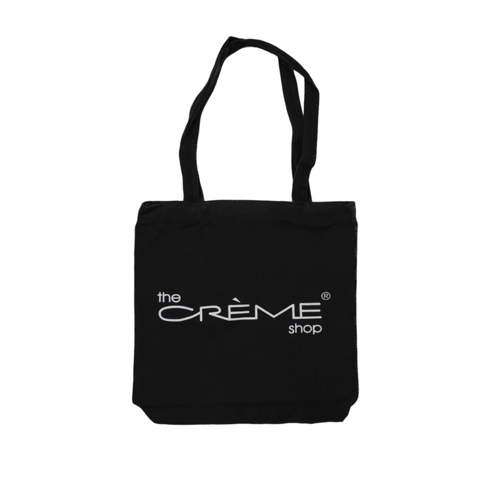 NWOT The Creme Shop tote bag - black or pink